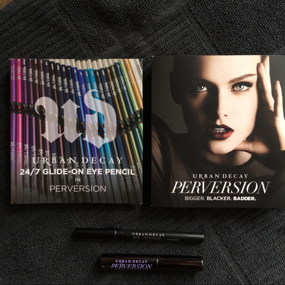★ URBAN DECAY LOT - Perversion Eyeliner & Mascara!